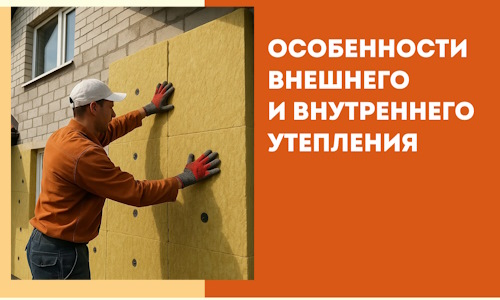 Какие особенности внешнего и внутреннего утепления в Добрянке