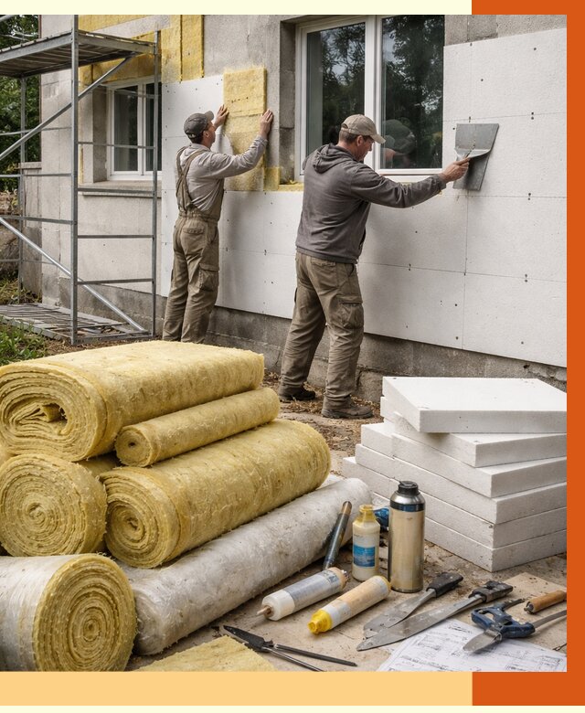 Утепление домов в Добрянке под ключ от 4243 руб/м2 | Профессионально — ТепломастерДбр