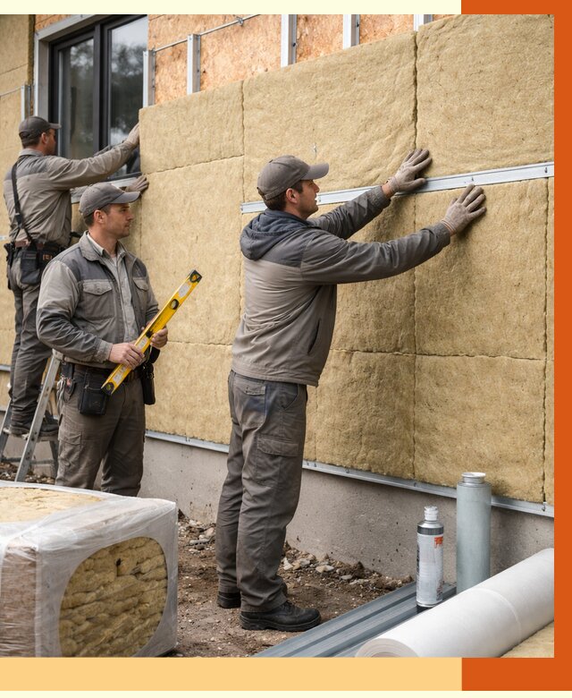 Утепление дома из SIP панелей в Добрянке от 6263 руб./м² под ключ | ТепломастерДбр