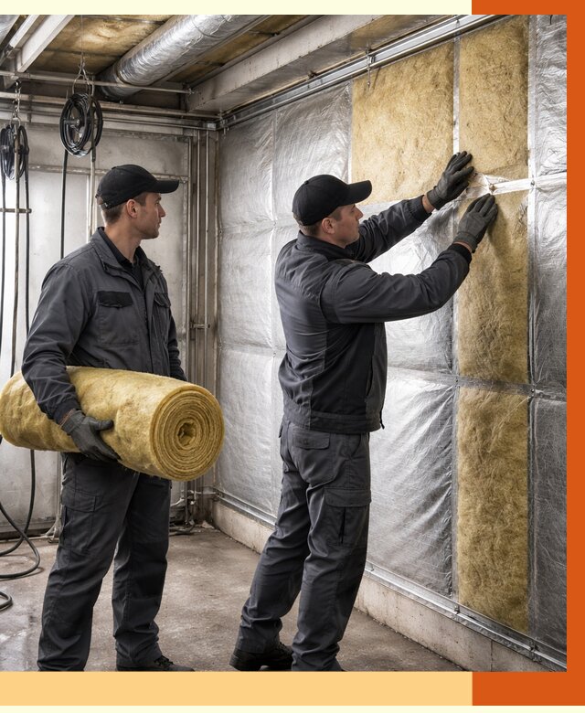 Утепление автомойки в Добрянке от 8587 руб./м2 — комплексное утепление под ключ | ТепломастерДбр