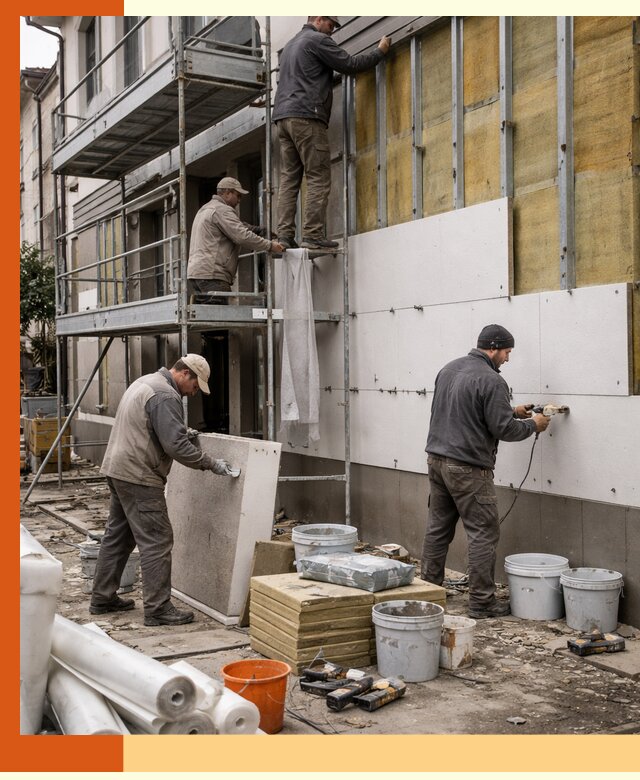 Утепление гостиницы под ключ в Добрянке с гарантией качества