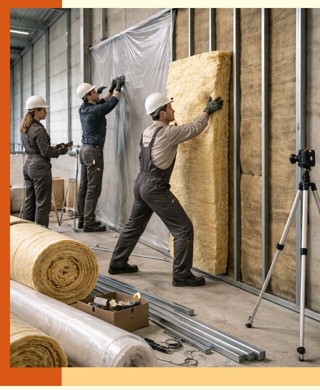 Утепление складского терминала в Добрянке профессионально и надёжно