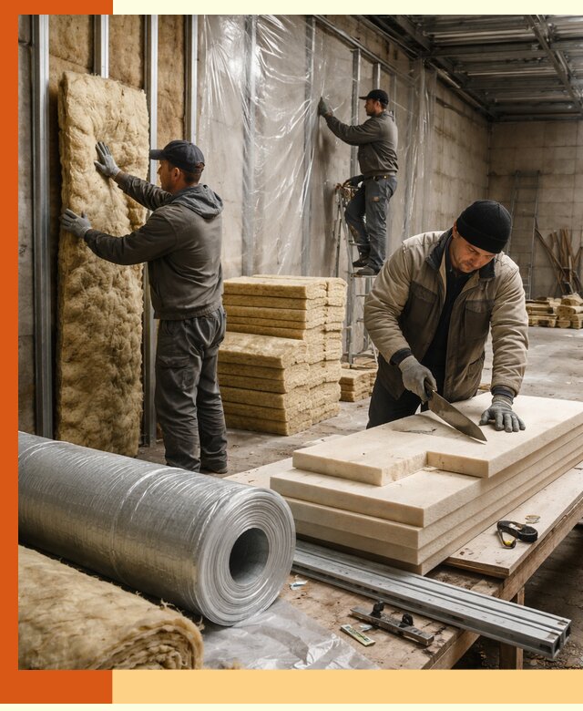 Утепление торгового склада в Добрянке с энергоэффективными решениями