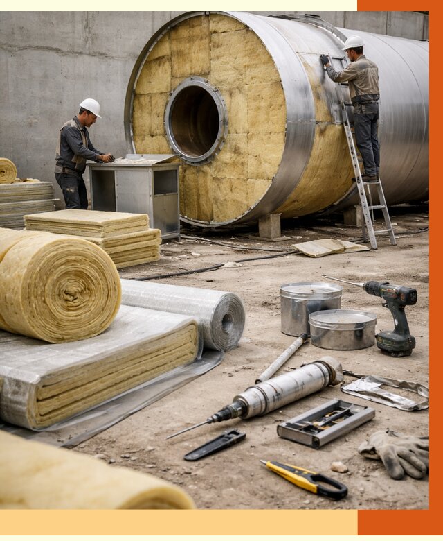 Утепление резервуара с топливом в Добрянке от 27781 руб. под ключ | ТепломастерДбр