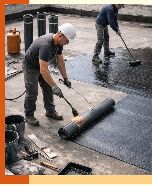 Гидроизоляция кровли в Добрянке — надежная защита от протечек