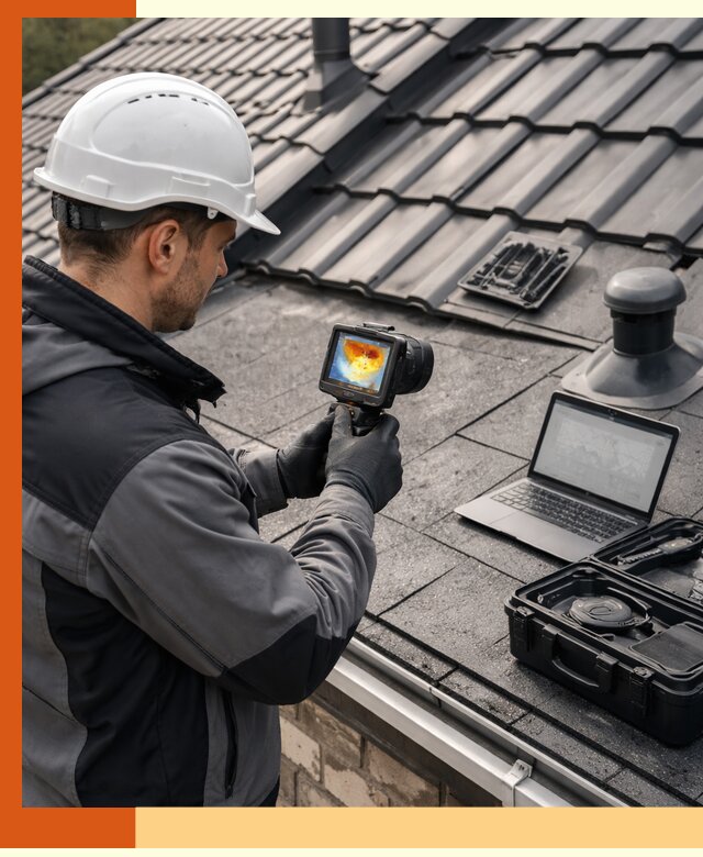 Тепловизионное обследование кровли в Добрянке для выявления дефектов