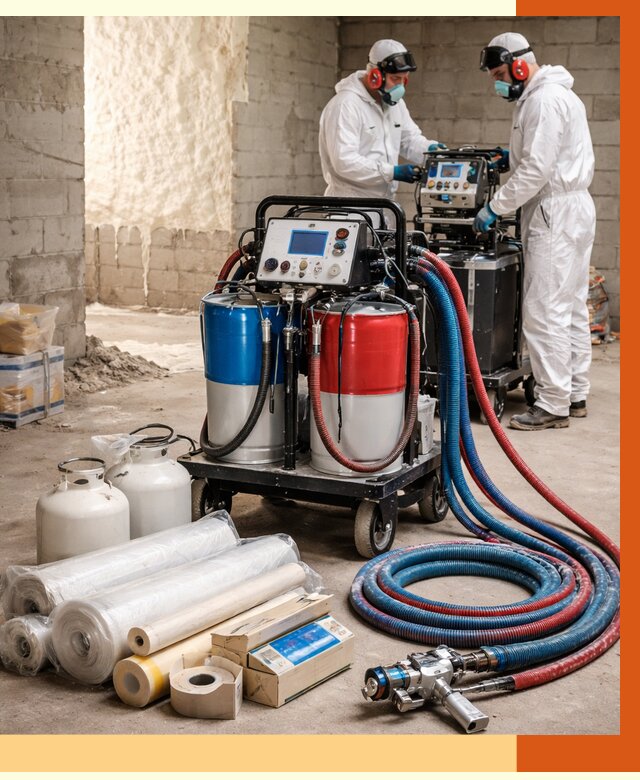 Аренда установки для напыления ППУ в Добрянке от 35357 руб. | ТепломастерДбр