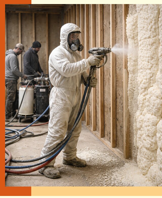 Обучение напылению ППУ: курсы для специалистов в Добрянке