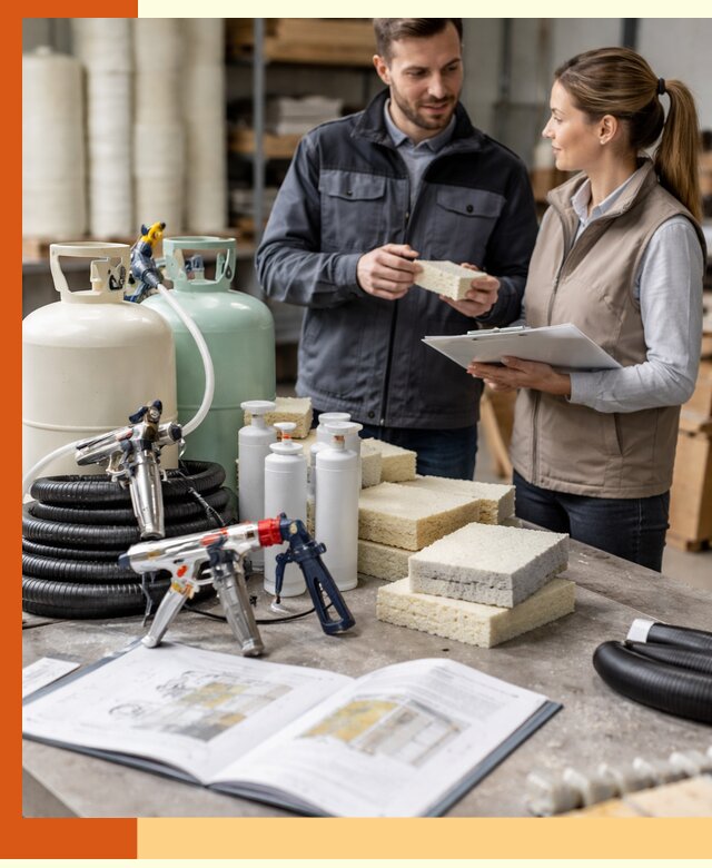 Продажа компонентов ППУ с профессиональной консультацией в Добрянке